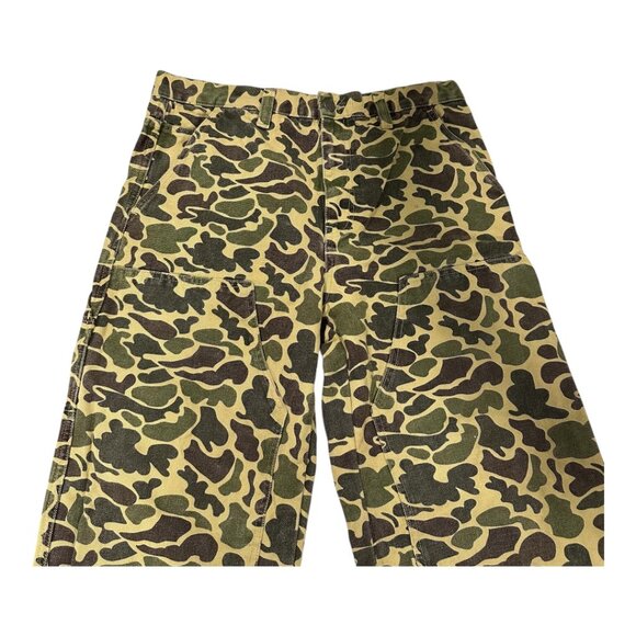 Stüssy 100% Cotton Camo Workgear Cargo Style Pants - Size 32 - Picture 3 of 16